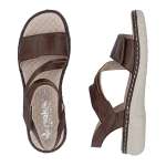 náhled Dámské sandály RIEKER 60464-22 hnědá S6