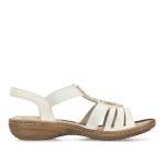 náhled Dámské sandály RIEKER 60806-80 bílá S6