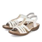 náhled Dámské sandály RIEKER 60806-80 bílá S6