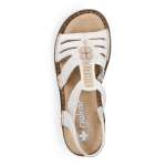 náhled Dámské sandály RIEKER 60806-80 bílá S6