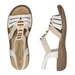 náhled Dámské sandály RIEKER 60851-60 béžová S6