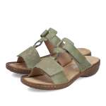 náhled Dámské nazouváky RIEKER 60885-54 zelená S6