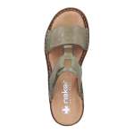 náhled Dámské nazouváky RIEKER 60885-54 zelená S6