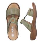 náhled Dámské nazouváky RIEKER 60885-54 zelená S6