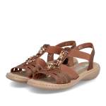 náhled Dámské sandály RIEKER 61850-24 hnědá S6