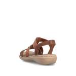 náhled Dámské sandály RIEKER 61850-24 hnědá S6