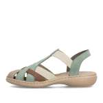 náhled Dámské sandály RIEKER 61852-52 zelená S6