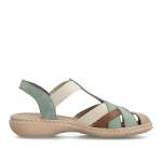 náhled Dámské sandály RIEKER 61852-52 zelená S6