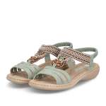 náhled Dámské sandály RIEKER 61855-52 zelená S6