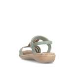 náhled Dámské sandály RIEKER 61855-52 zelená S6