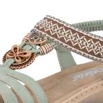 náhled Dámské sandály RIEKER 61855-52 zelená S6