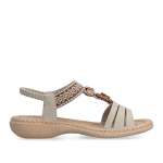 náhled Dámské sandály RIEKER 61855-62 béžová S6