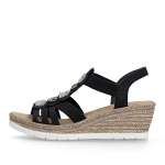 náhled Dámské sandály RIEKER 619B2-00 černá S6