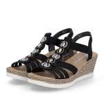 náhled Dámské sandály RIEKER 619B2-00 černá S6