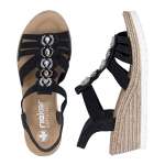 náhled Dámské sandály RIEKER 619B2-00 černá S6