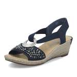 náhled Dámské sandály RIEKER 62451-14 modrá S6