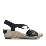 náhled Dámské sandály RIEKER 62451-14 modrá S6