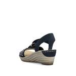 náhled Dámské sandály RIEKER 62451-14 modrá S6