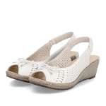 náhled Dámské sandály RIEKER 624H1-60 béžová S6