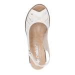 náhled Dámské sandály RIEKER 624H1-60 béžová S6