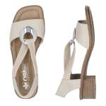 náhled Dámské sandály RIEKER 62662-62 béžová S6