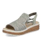 náhľad Dámske sandále RIEKER 62741-52 zelená S6