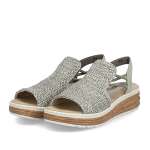 náhľad Dámske sandále RIEKER 62741-52 zelená S6