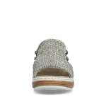 náhľad Dámske sandále RIEKER 62741-52 zelená S6