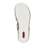 náhľad Dámske sandále RIEKER 62741-52 zelená S6