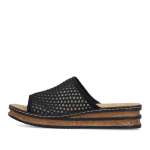 náhled Dámské nazouváky RIEKER 62904-00 černá S6