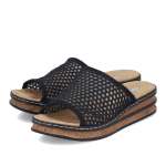 náhled Dámské nazouváky RIEKER 62904-00 černá S6