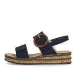 náhled Dámské sandály RIEKER 62950-14 modrá S6