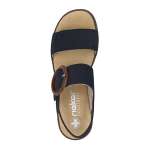 náhled Dámské sandály RIEKER 62950-14 modrá S6