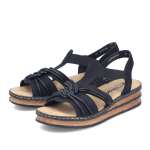 náhled Dámské sandály RIEKER 62969-00 černá S6