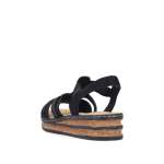 náhled Dámské sandály RIEKER 62969-00 černá S6