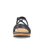 náhled Dámské sandály RIEKER 62977-00 černá S6