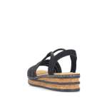 náhled Dámské sandály RIEKER 62977-00 černá S6