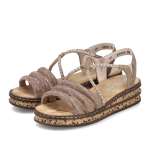 náhled Dámské sandály RIEKER 62977-90 METALLIC F/S6