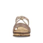 náhled Dámské sandály RIEKER 62977-90 METALLIC F/S6