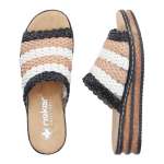 náhled Dámské nazouváky RIEKER 629P8-90 černá S6