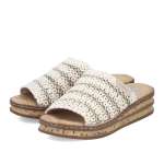 náhled Dámské nazouváky RIEKER 629X8-60 BEIGE F/S6