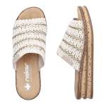 náhled Dámské nazouváky RIEKER 629X8-60 BEIGE F/S6