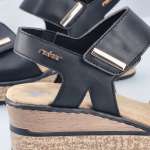 náhled Dámské sandály RIEKER 63781-00 černá S6