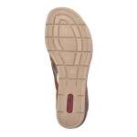 náhled Dámské sandály RIEKER 63782-24 hnědá S6