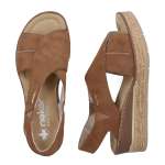 náhled Dámské sandály RIEKER 63782-24 hnědá S6