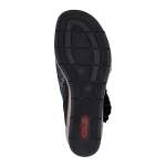 náhled Dámské sandály RIEKER 63791-01 černá S6