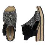 náhled Dámské sandály RIEKER 63791-01 černá S6