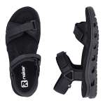 náhled Dámské sandály RIEKER 64052-00 černá S6