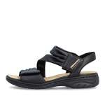 náhled Dámské sandály RIEKER 64562-00 černá S6