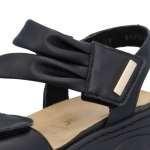 náhled Dámské sandály RIEKER 64562-00 černá S6